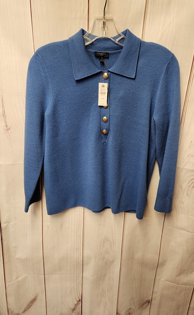 NWT Talbots Women's Size S Petite Blue Sweater