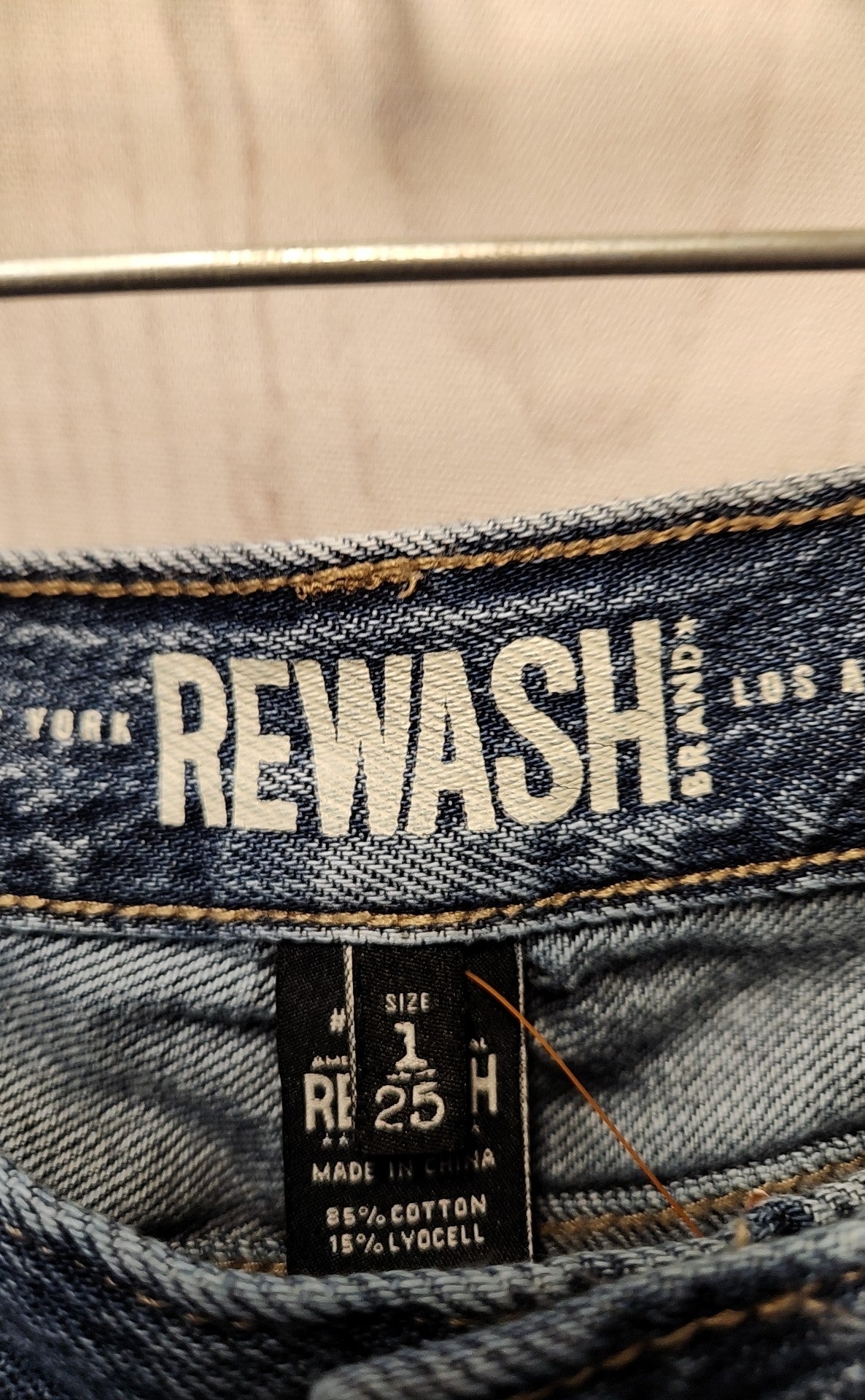 Rewash Women's Size 25 (0) Blue Jeans