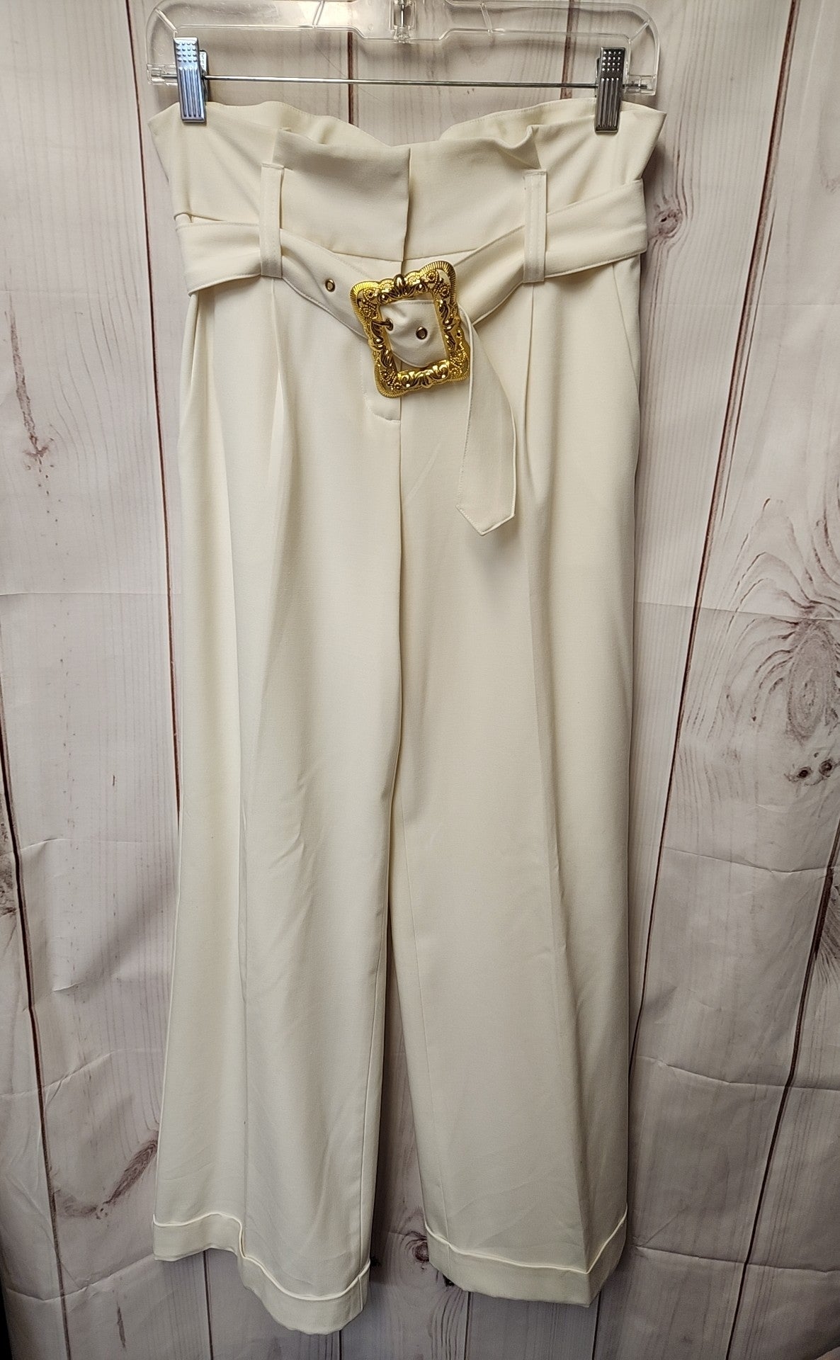 Diane Gilman Women's Size 4 White Pants