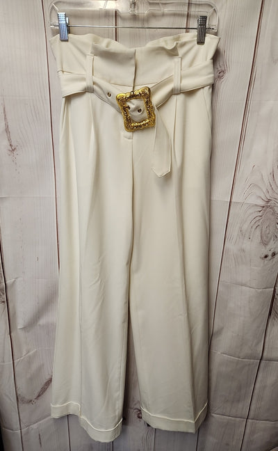 Diane Gilman Women's Size 4 White Pants