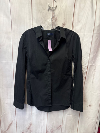 Gap Women's Size S Black Long Sleeve Top