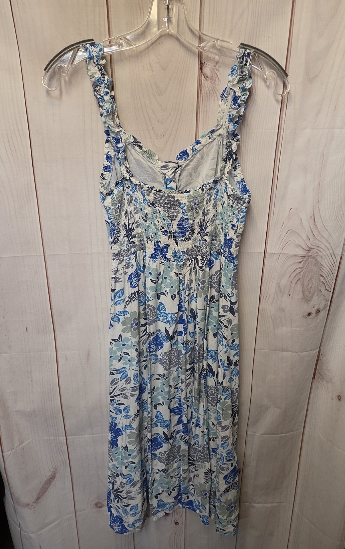 japna dress Women's Size M White & Blue Floral 19192 CONDITION Come and Get It Colour:Black and White jan25shoot