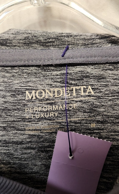 Mondetta Women's Size M Purple Hooded Long Sleeve Top