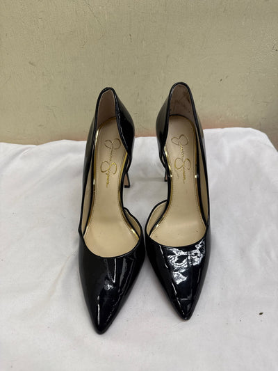 Jessica Simpson Women's Size 7-1/2 Black Pumps Shoes
