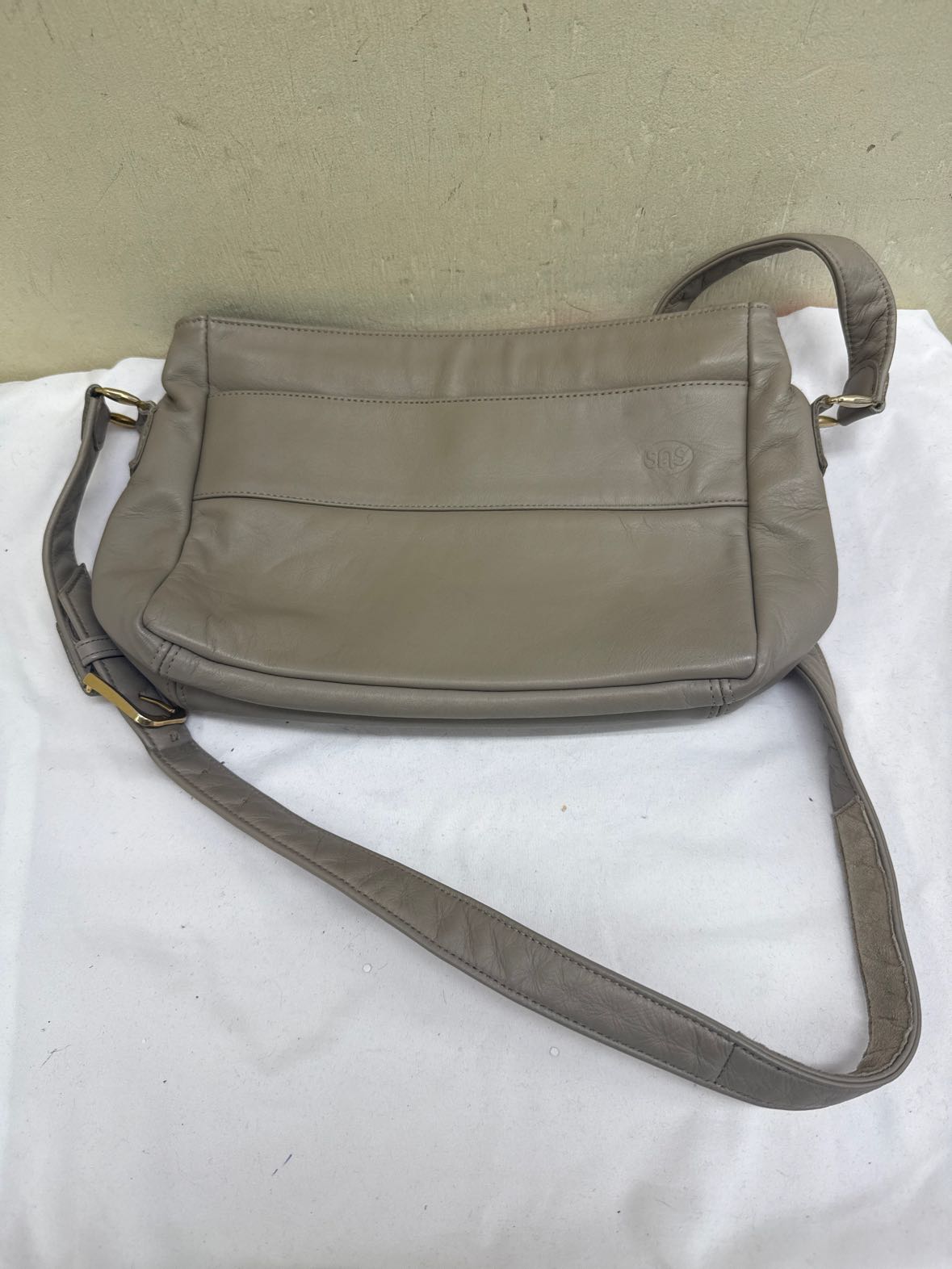 SAS Gray Purse Bag