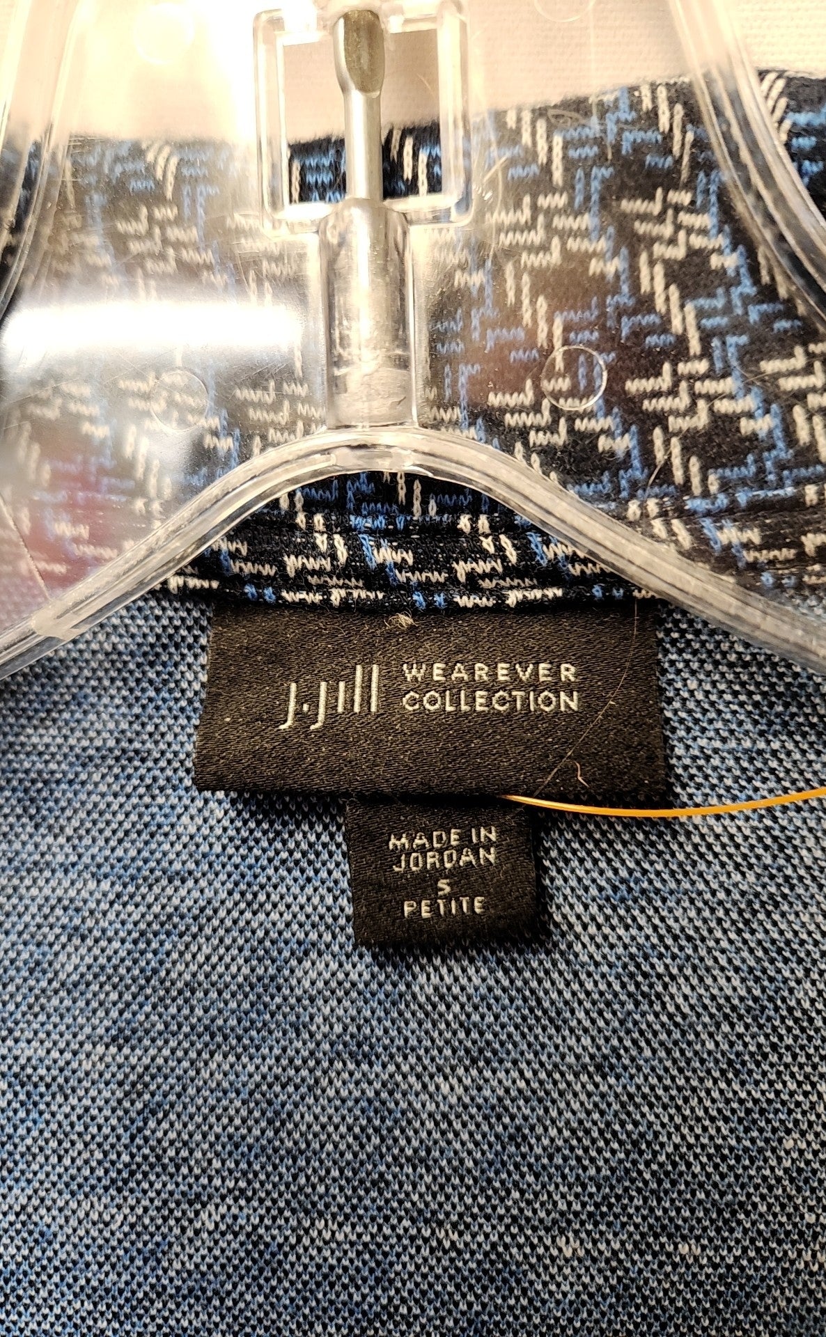 J Jill Wearever Collection Women's Size S Petite Navy Cardigan
