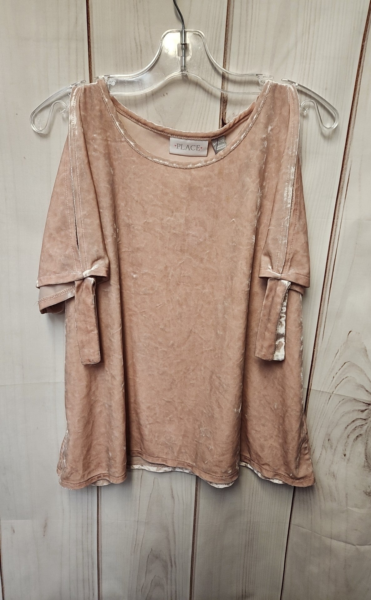 Place Girl's Size 10/12 Peach Shirt