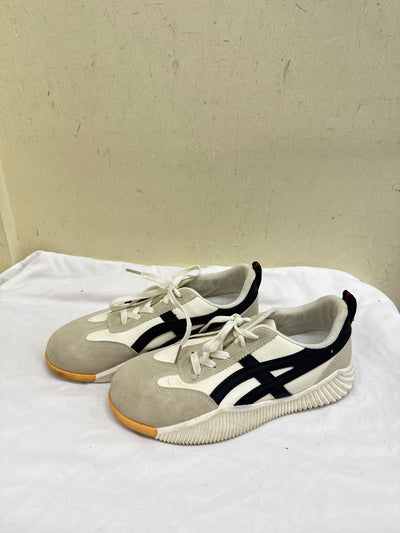 De Florance Women's Size 8-1/2 White Sneakers Shoes
