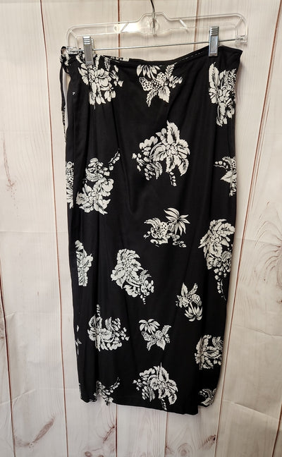 Jones New York Women's Size 8 Petite Black Sarong