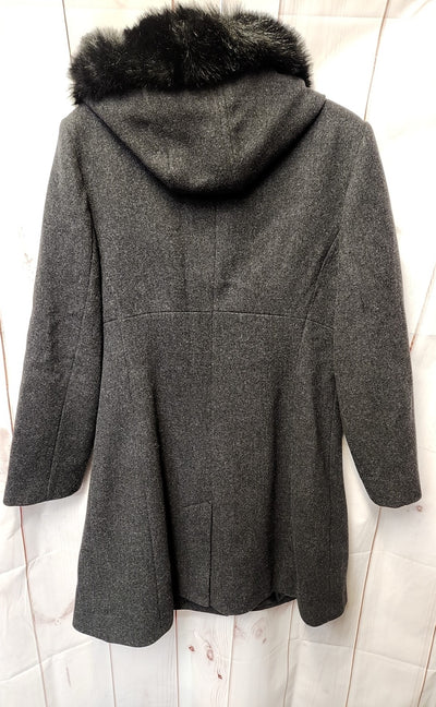 Charles Klein Women's Size 12 Gray Coat