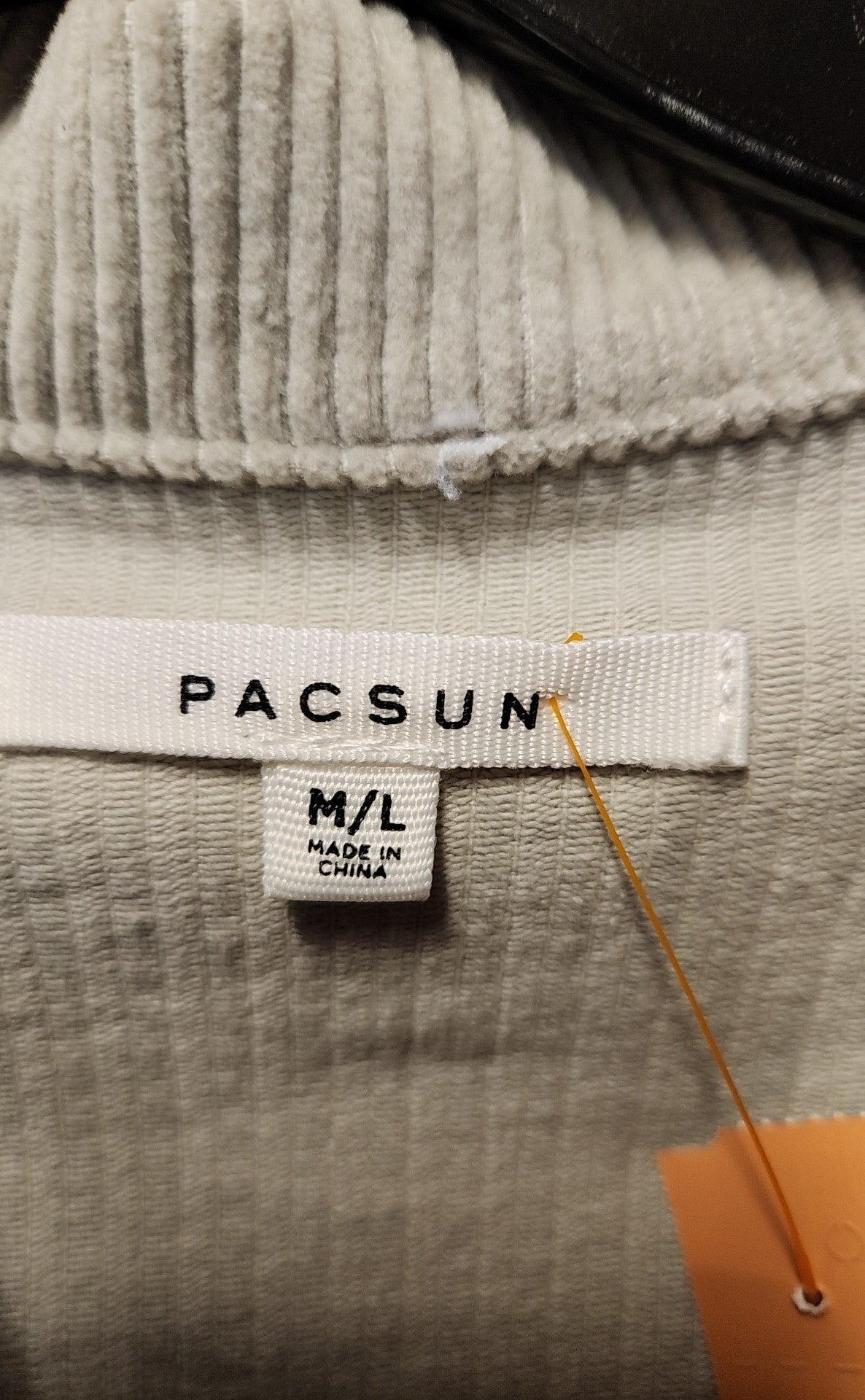 Pacsun Women's Size M/L Green Corduroy Long Sleeve Top Shacket