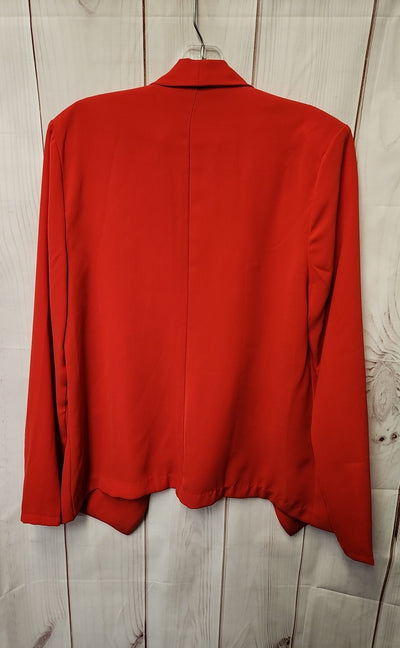 Lulus Women's Size L Red Cardigan