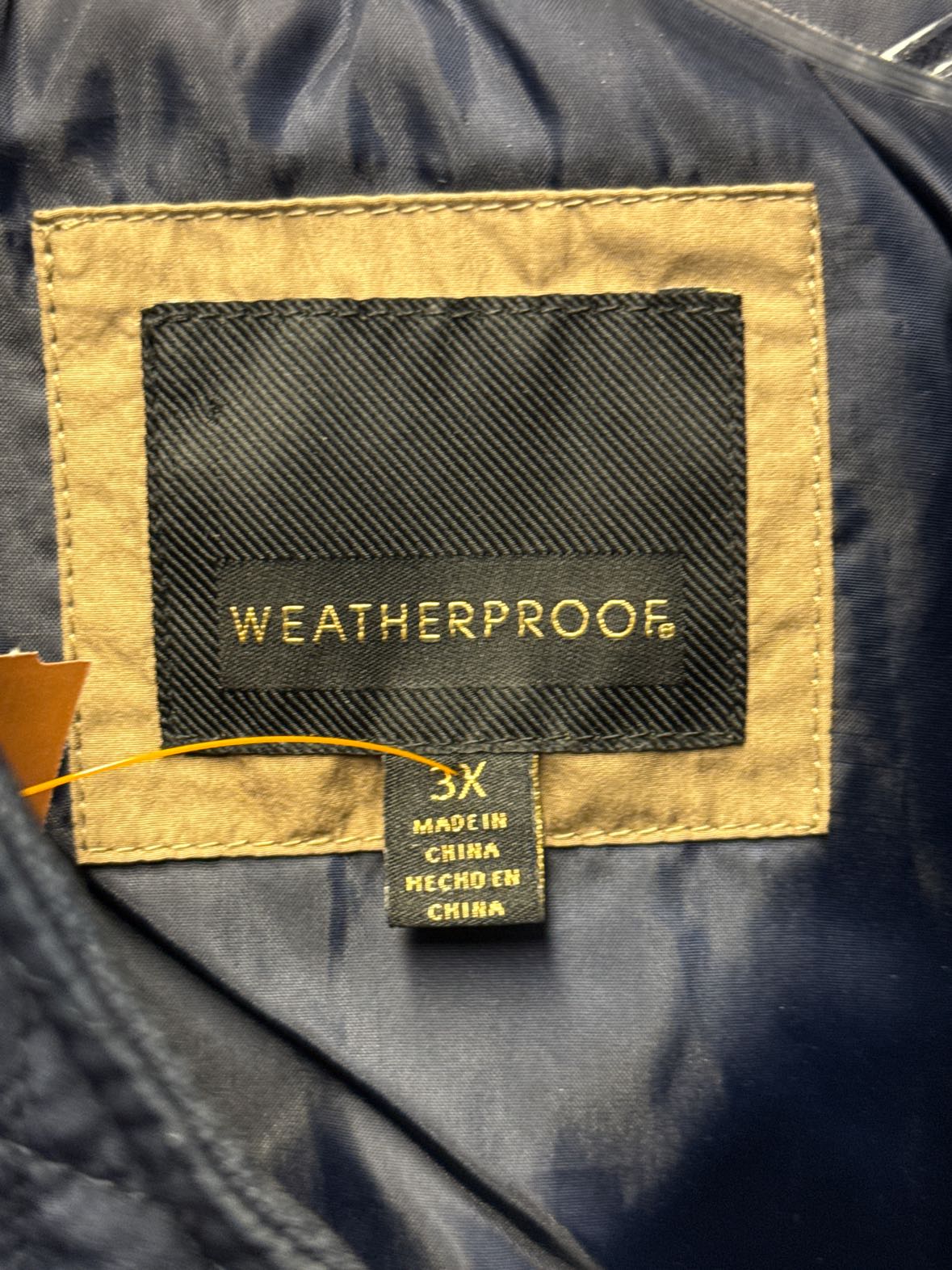 Weatherproof Women's Size 3X Navy Jacket