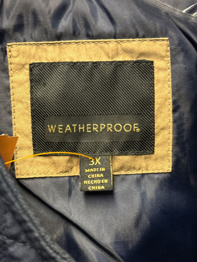 Weatherproof Women's Size 3X Navy Jacket