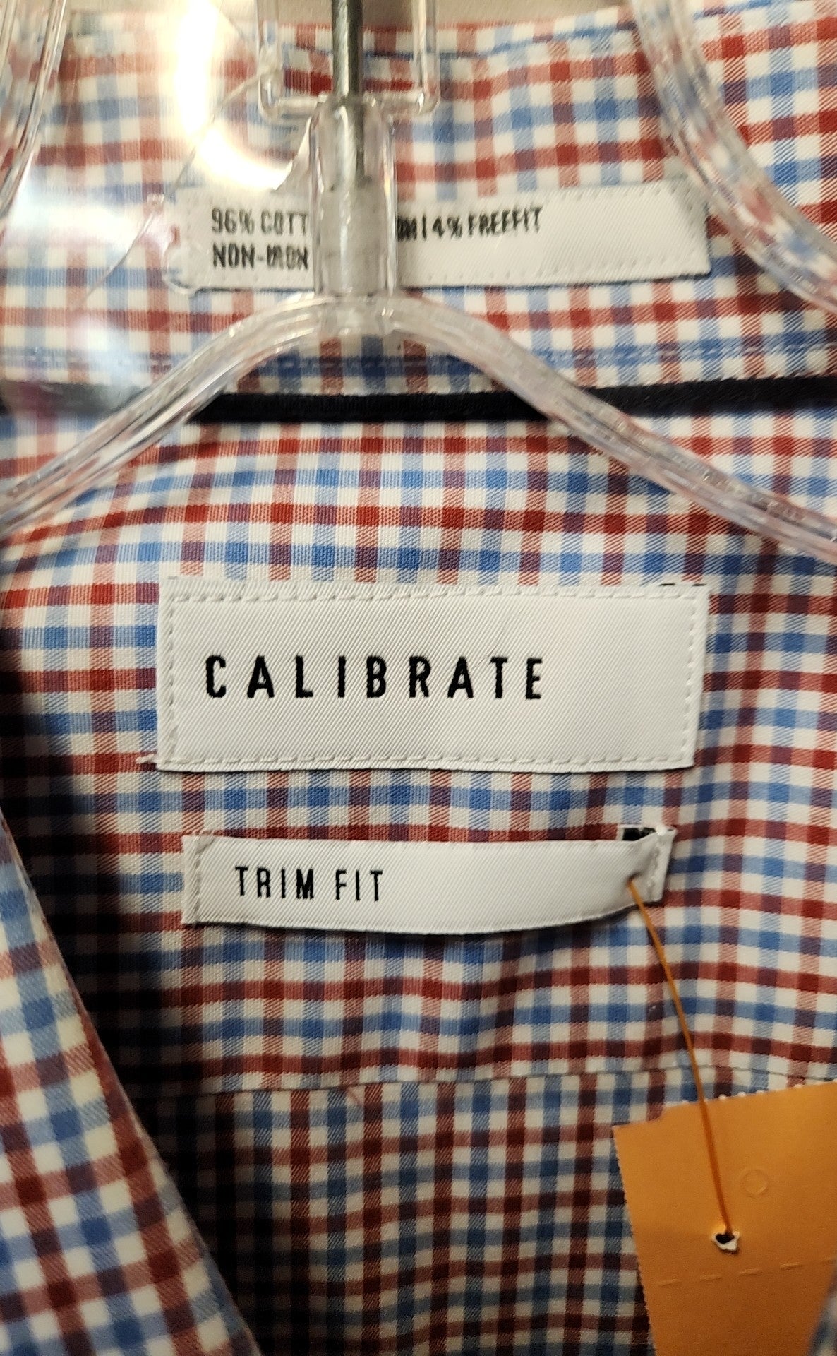 Calibrate Men's Size XL Red & Blue Shirt