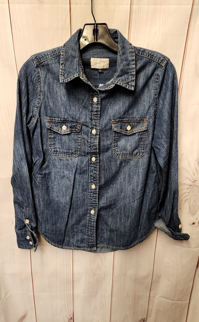 Universal Thread Women's Size XS Blue Long Sleeve Top