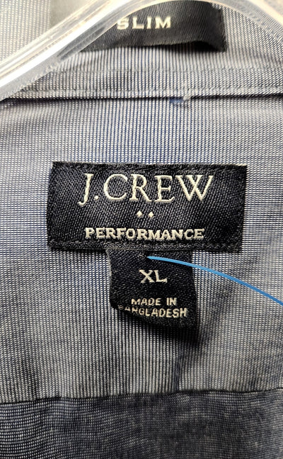 J Crew Men's Size XL Blue Shirt