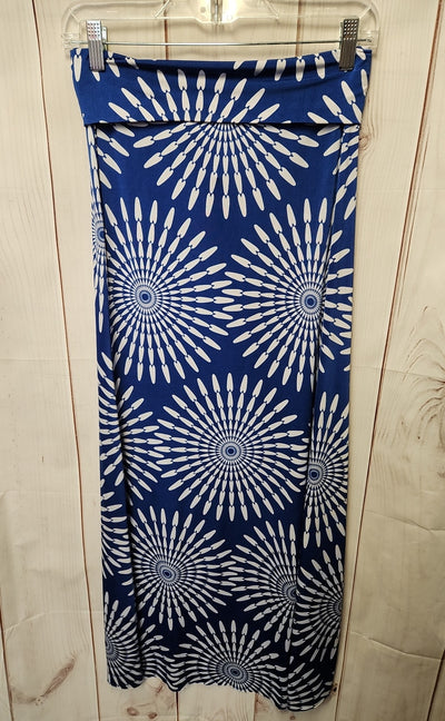 Si Style Women's Size M Blue Skirt
