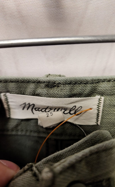 Madewell Women's Size 25 (0) Green Pants