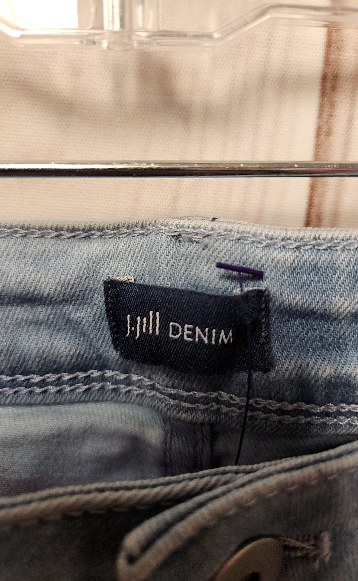 J Jill Women's Size 34 (18/1X) Blue Jeans High Rise Cropped