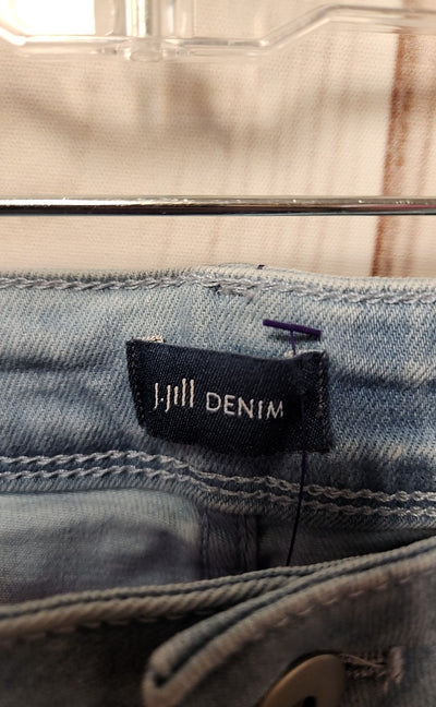 J Jill Women's Size 34 (18/1X) Blue Jeans High Rise Cropped