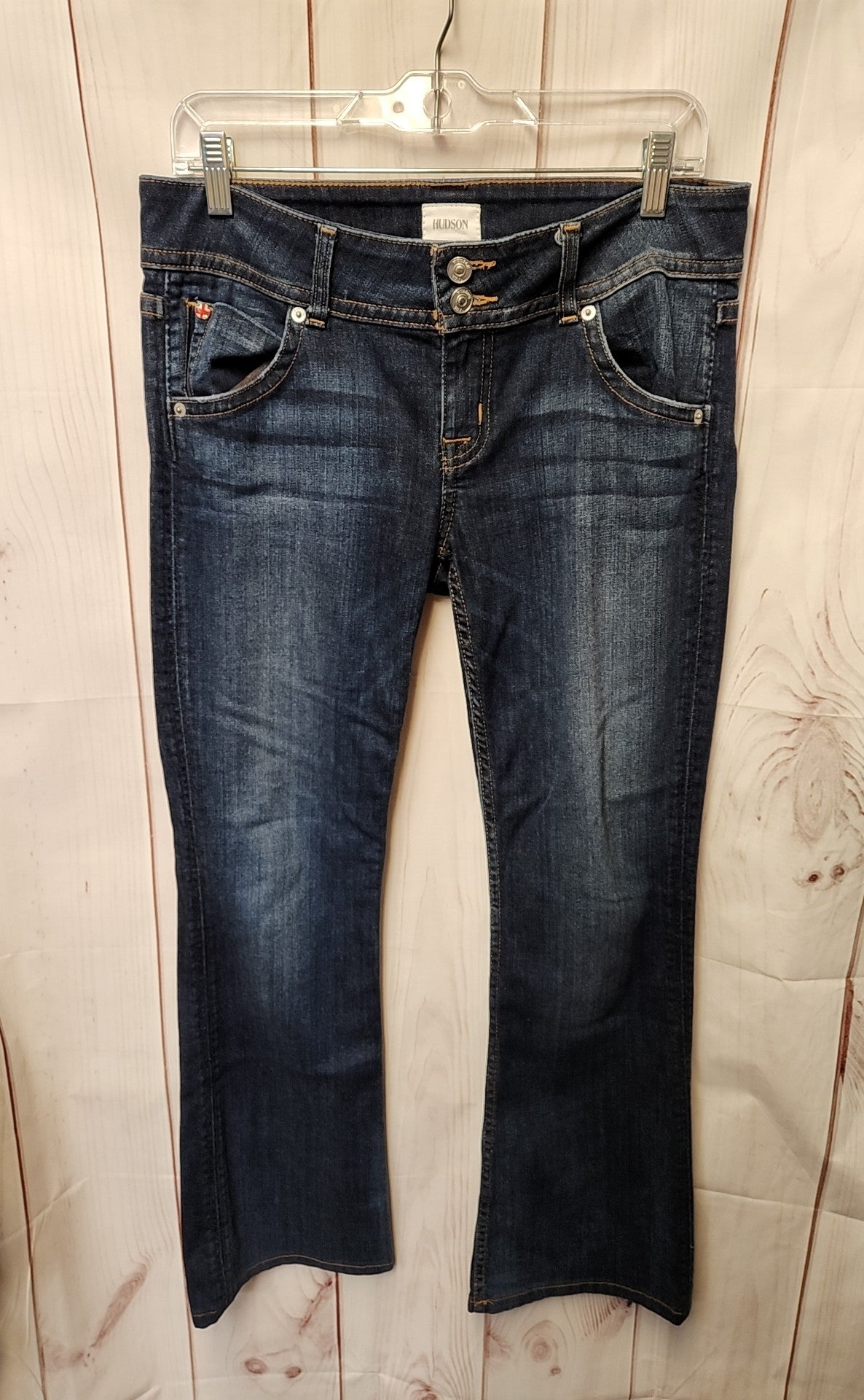 Hudson Women's Size 29 (7-8) Blue Jeans Signature Bootcut