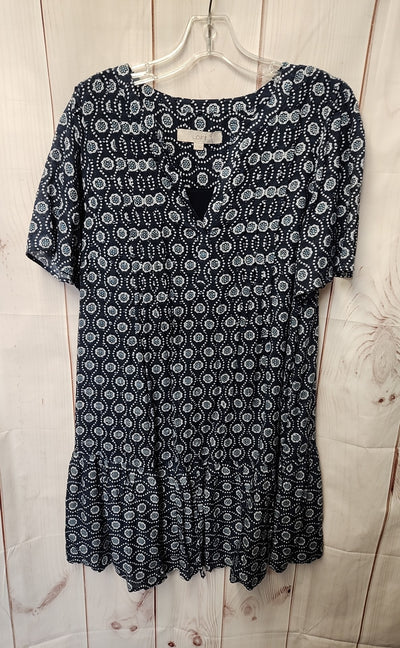 Loft Women's Size L Navy Dress