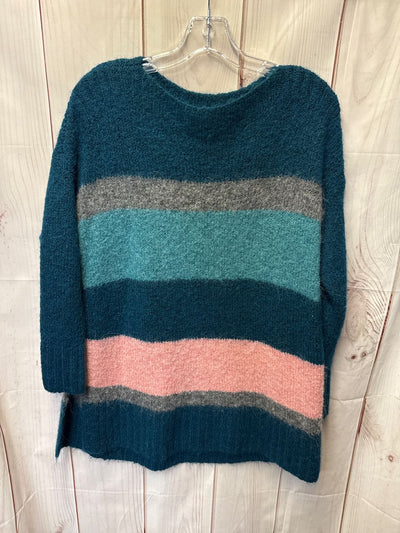 Lou & Grey Women's Size S Teal Sweater