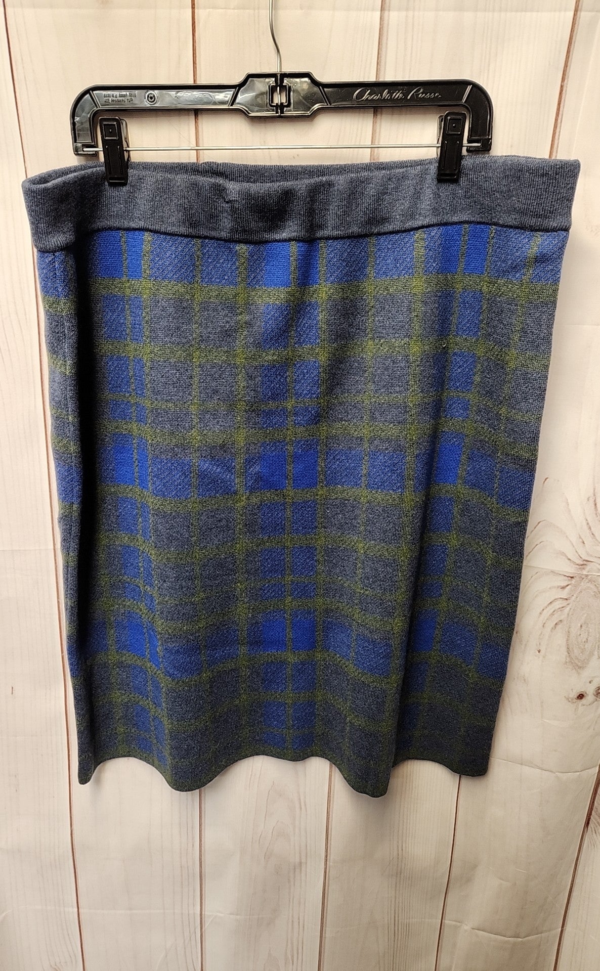 NWT Women's Size XL Blue Skirt
