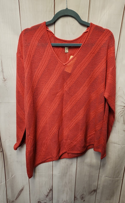 Dana Buchman Women's Size XL Pink Sweater