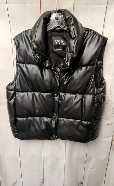 Zara Women's Size L Black Vest