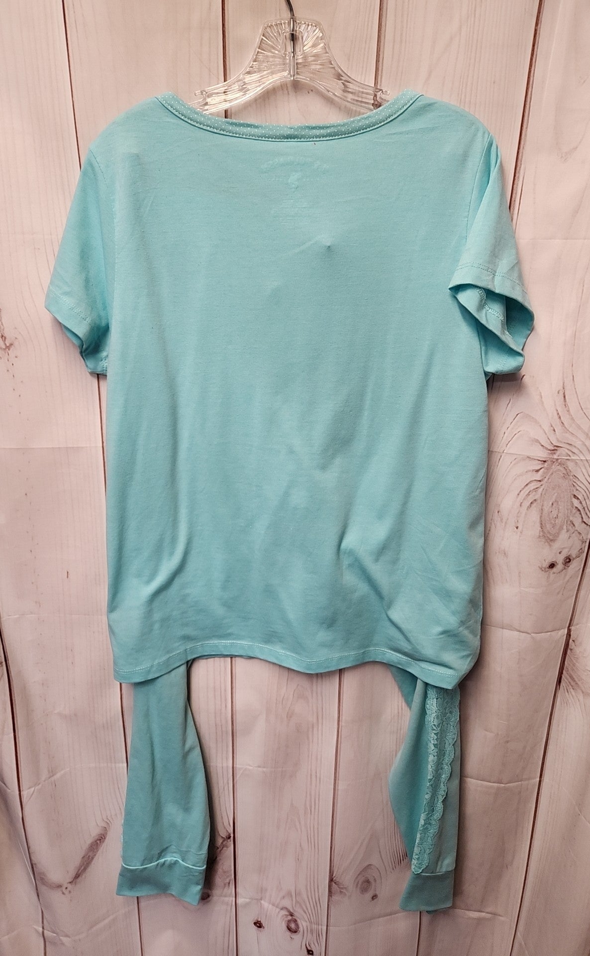 US Polo Assn. Women's Size XL Light Blue Pajamas