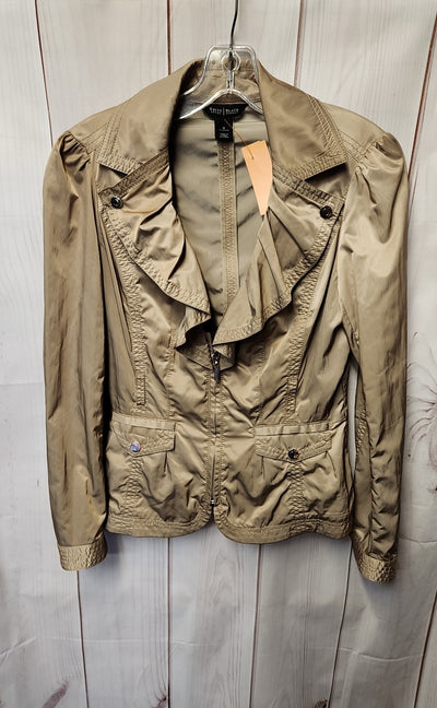 White House Black Market Women's Size 6 Tan Jacket