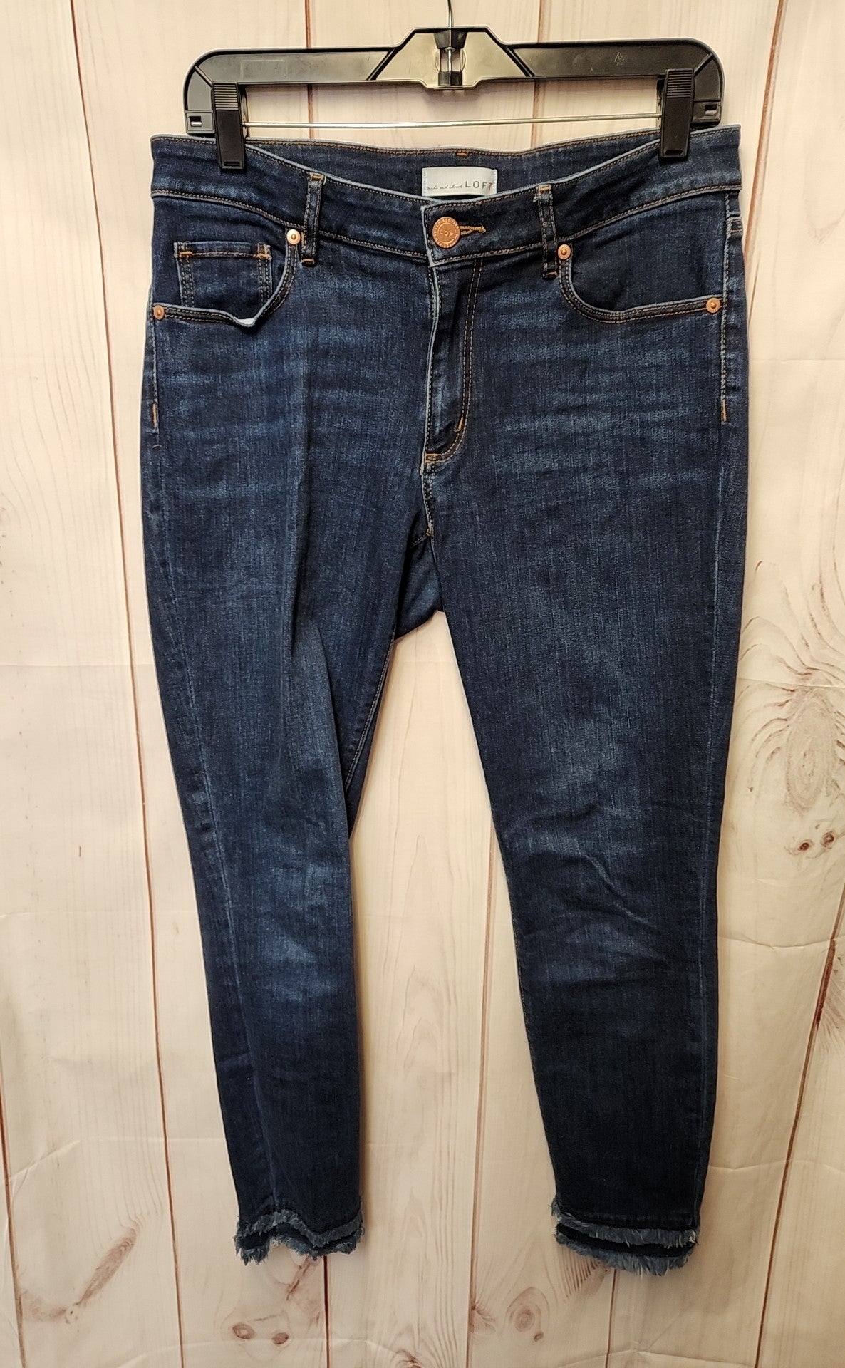 Loft Women's Size 28 (5-6) Blue Jeans Curvy Skinny
