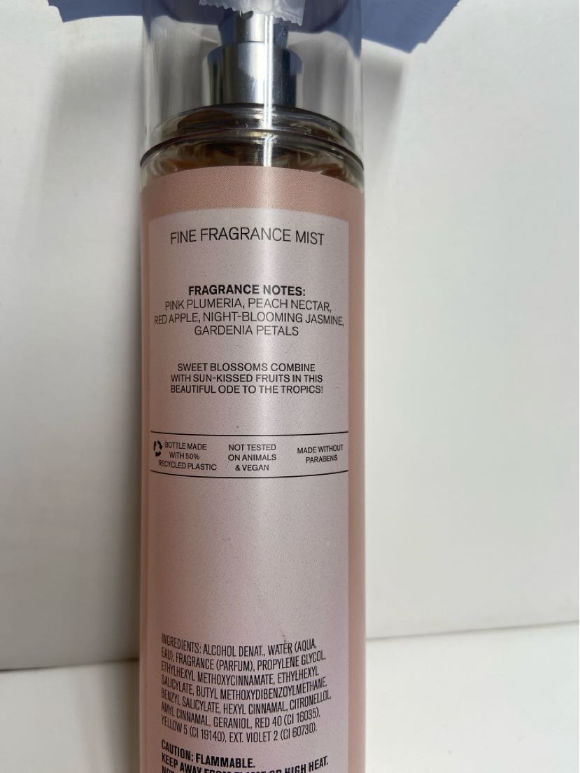 Bath & Body Works Plumeria Fine Fragrance Mist 8fl oz Perfume