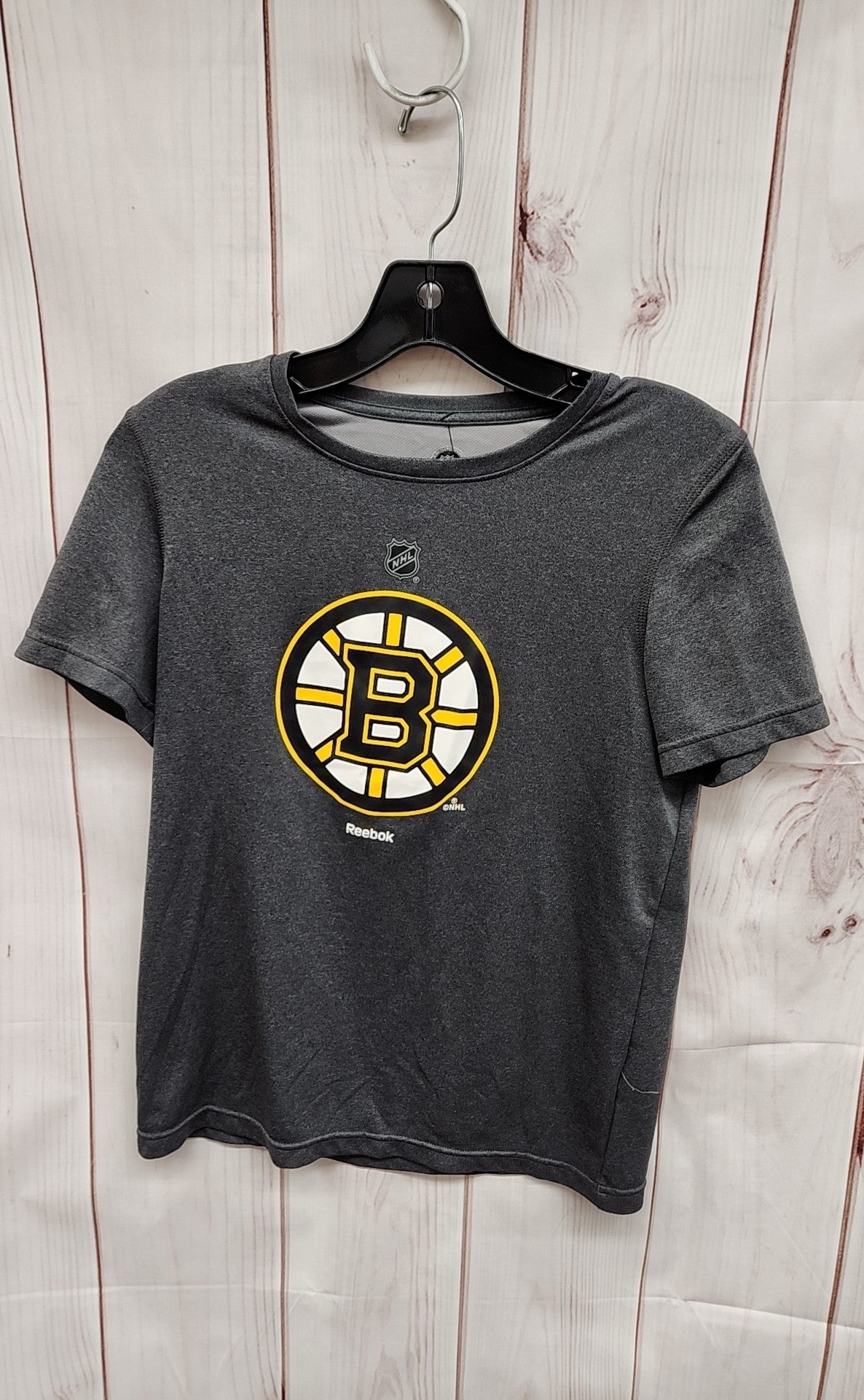 Bruins Boy's Size 14/16 Gray Shirt