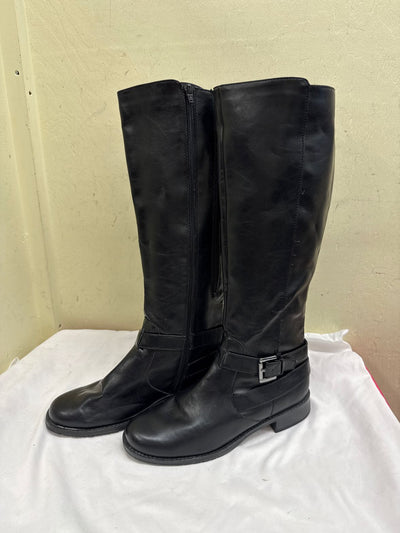 Aerosoles Women's Size 8-1/2 Black Boots Shoes