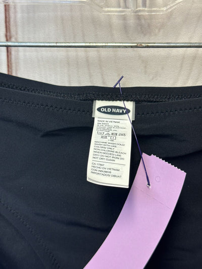 NWT Old Navy Women's Size L Black Swim Bottom