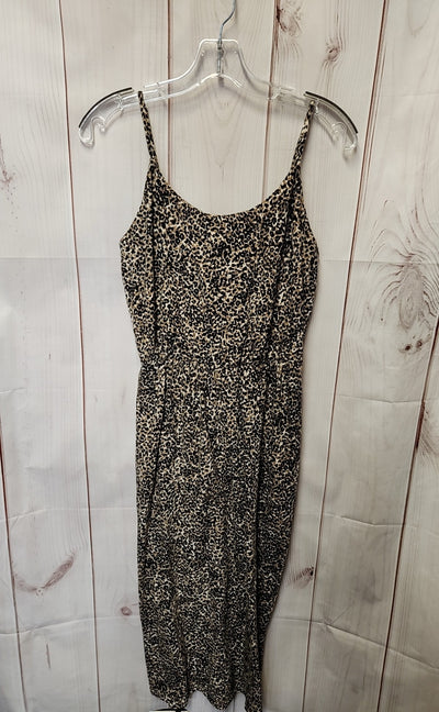 Old Navy Women's Size M Brown Animal Print Dress