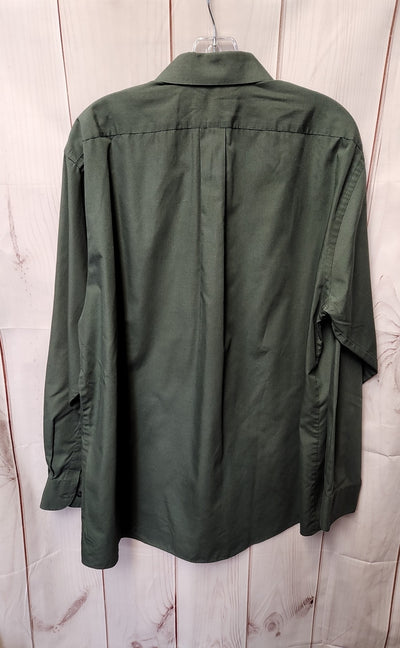 Van Heusen Men's Size XL Green Shirt