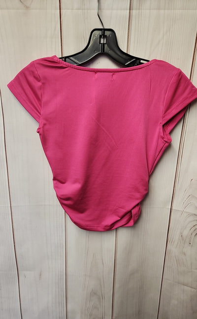 Narecte Women's Size S Pink Short Sleeve Top