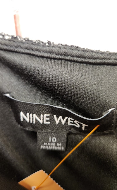 Nine West Women's Size 10 Black Dress