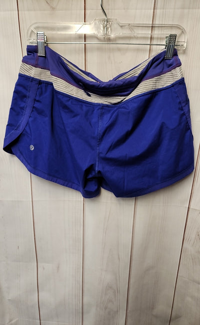 Lululemon Women's Size 8 Blue Active Shorts