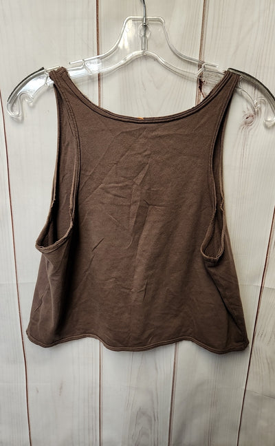 American Eagle Women's Size S Brown Sleeveless Top