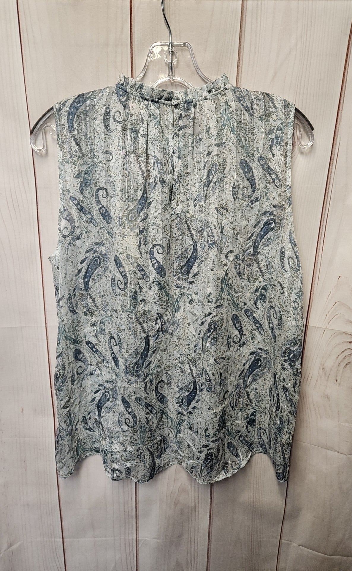 NWT Rachel Zoe Women's Size M Blue Sleeveless Top