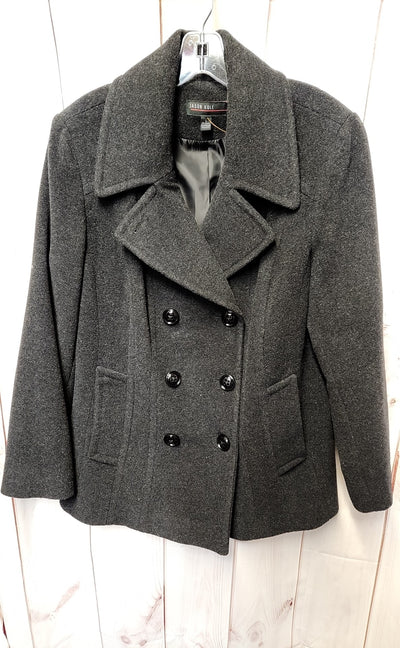 Jason Kole Women's Size L Gray Coat
