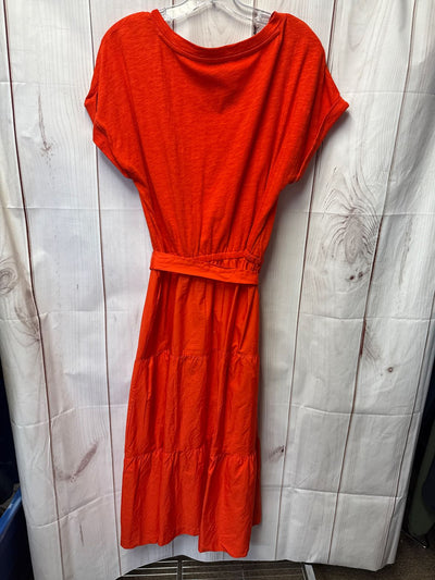 Talbots Women's Size M Orange Dress