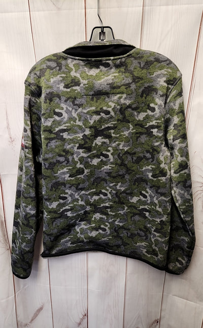 Canada Weathergear Men's Size M Green Camoflauge Sweatshirt