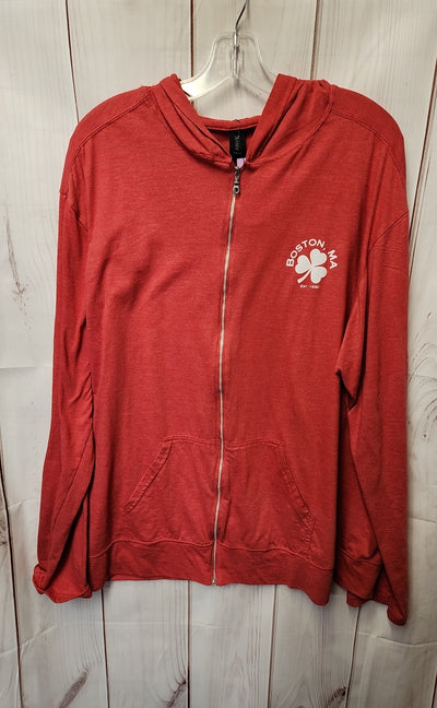 Anvil Women's Size 2X Red Hoodie