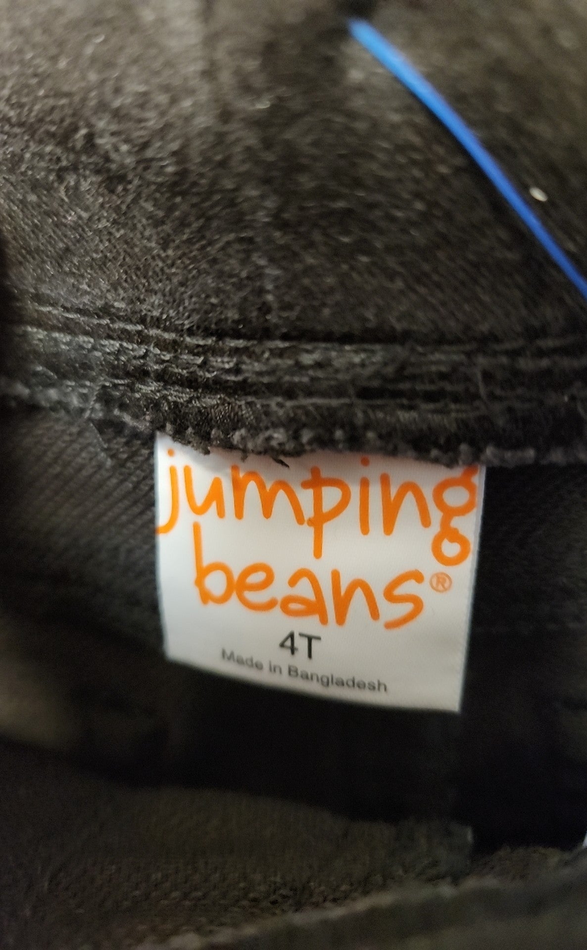 Jumping Beans Boy's Size 4 Black Jeans